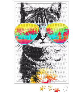 Cat Kedi Cat Kedi Esintisi Puzzle 240 Parça Yapboz