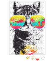 Cat Kedi Cat Kedi Esintisi Puzzle 240 Parça Yapboz