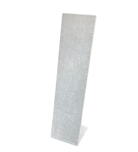 Gri Süet Kolye ve Zincir Standı, 40 cm, Şık ve Kullanışlı Tasarım