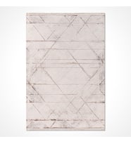 Makine Kaymaz Yıkanabilir Krem Eskitme Triko Salon Halısı Mutfak Halısı Koridor Halısı Yolluk 2315AK
