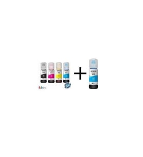 Epson 103 EcoTank L3251 4 Renk Orjinal Mürekkep Takımı + 1 Mavi Hediye