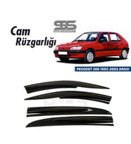 Cam Rüzgarlığı Peugeot 306 1993-2002 Arası Mügen Tip Piano Black