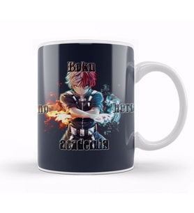 Todoroki Boku No Hero Academia Kupa Bardak Porselen