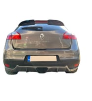 Renault Megane 3 Hb 5 Kapı (2008-2016)  Uyumlu Rs Style Difüzör (Plastik)