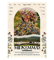 Midsommar Tablo Ahşap Poster Dekoratif