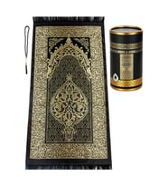 Babaya Hediye Kabeli Özel Silindir Kutulu Seccadeli Set (Karışık)