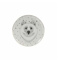 Porland Forest Bear 1li Düz Tabak 20cm 04LFH000451
