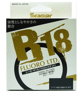 Seaguar R18 Fluoro LTD 100mt 0,165mm %100 Fluoro Carbon Misina