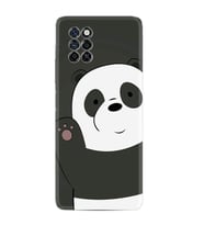 Infinix Note 10 Pro Kılıf Silikon Desen Özel Seri Hello Panda 1709