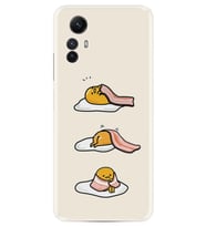 Xiaomi Redmi Note 12S Kılıf Resimli Desenli Baskılı Silikon Sweety Egg 1322