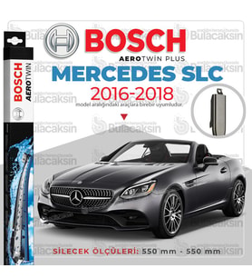 Bosch Aerotwin Muz Silecek Takımı Mercedes SLC 2016-2018 ile uyumlu