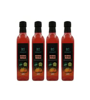Minecal Hurma Sirkesi 4x500 ml – %100 Katkısız Doğal  Şekersiz  Koruyucu Içermez