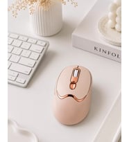 Northcity Sessiz Tıklama Özellikli Şarjlı Kablosuz Mouse - Çoklu Cihaz Uyumlu ve Ergonomik Tasarım