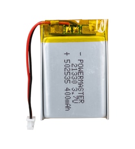 Powermaster 3.7 Volt 400 Mah Lityum Polimer Şarjlı Pil 5X25X35 mm Akıllı Saat Kulaklık Pili
