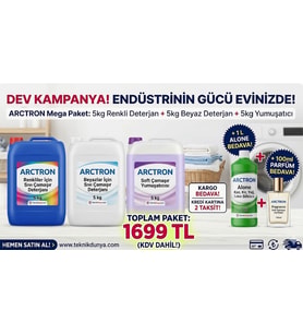 Arctron Çamaşır Temizlik Avantaj Paketi