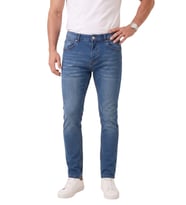 DeepSEA Erkek Slim Fit Dar Kesim Likralı Lacivert Kot Pantolon – Dar Paça İnce Esnek Jean 2608306