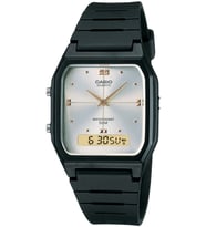 CASIO AW-48HE-7AVDF SİYAH SİLİKON KORDON ANALOG-DİJİTAL ERKEK KOL SAATİ