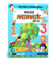 Okul Öncesi ve Birinci Sınıflar İngilizce Matematik YAZ-SİL