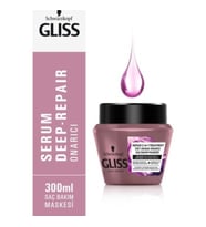 Gliss Serum Deep Repair 2'Sİ 1 ARADA Onarıcı Saç Bakım Maskesi