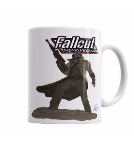 Fallout NCR Veteran Ranger Kupa Bardak Porselen