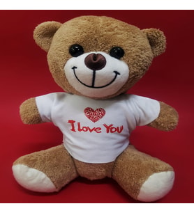 I Love You Ayıcık - Kahverengi