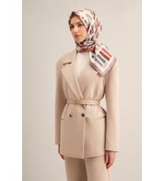 Armine 2025 Yaz Sezonu %100 Sura İpek Eşarp 9341D 04