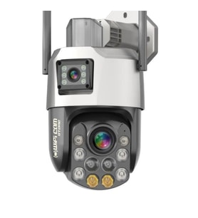 İcsee 6 MP Çift Kameralı 36X Optik Zoom Büyük Kasalı PTZ Wifi Kamera