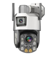 İcsee 6 MP Çift Kameralı 36X Optik Zoom Büyük Kasalı PTZ Wifi Kamera