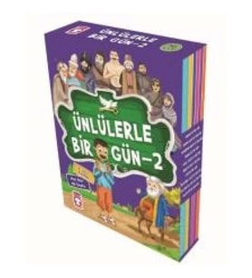 Ünlülerle Bir Gün 2 Set - (10 Kitap)