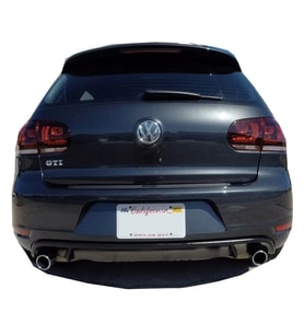 Drs Tuning Golf Uyumlu 6 (2009-2012) Gti Arka Tampon Eki - Difüzör (Plastik)