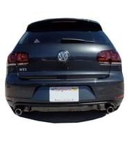 Drs Tuning Golf Uyumlu 6 (2009-2012) Gti Arka Tampon Eki - Difüzör (Plastik)