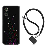 General Mobile GM 21 Pro GM 22 Pro Plus Kılıf Boyun Askılı Silikon Line Planet 1736