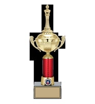 ODAK KUPA - Figürlü Kupalar - Satranç Figürlü Kupalar FG-054 C - 37 cm