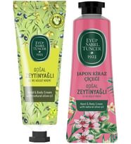 Doğal Zeytinyağlı Kiraz Çiçeği El Vücut Kremi 50 Ml