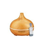 Hava Nemlendirici Hava Difüzör Kokulu Uçucu Yağ Aroma Difüzör 550 Ml Kumandalı Led Işıklı