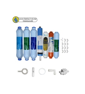 Fluxtek Kapalı Kasa Su arıtma cihazlarına  Sertifikalı 7lı  Pera Water mineral Pallas mebran