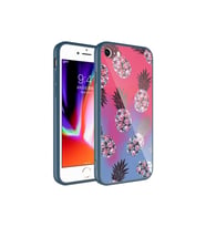Apple iPhone 7 Uyumlu Kılıf Kamera Korumalı Desenli Sert Silikon Zore Epoksi Kapak (Model 3)