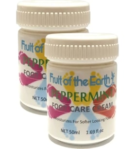 Foot Care Cream Cooling Peppermint 50 ml Ayak Bakım Nane Ferahlığı ve Kokusu 2 Adet