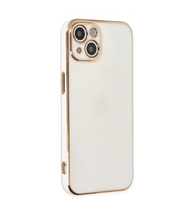 iPhone 14 Kılıf Volet Silikon - Beyaz