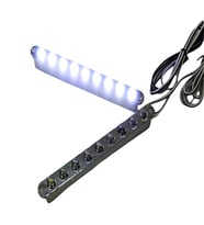Space 2X9 Ledli Panjur Çakar Lamba Beyaz 27W / LAPA183 (Siyah - Beyaz)