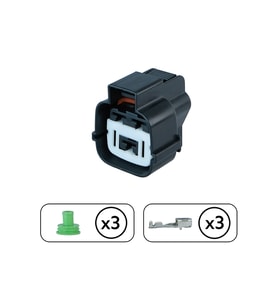Fan Motor Soketi 3 Pin Kablosuz