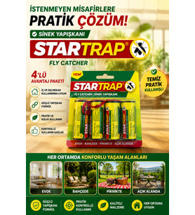 Fly Catcher Sinek Yapışkanı İç Dış Mekan Kullanımına Uygun
