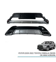 Toyota Corolla Uyumlu Cross Ön Arka Difüzör 2020-2022 Parça