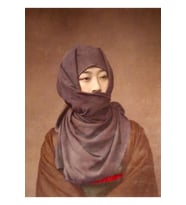 Kış Kostümlü Kız, Meiji Dönemi, Japonya Tablo Ahşap Poster Dekoratif