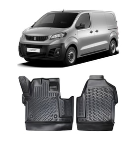 Peugeot Expert 17- / Citroen Jumpy 17- Opel Vivaro 19- / Panelvan Kapalı Kasa BTM 3D Havuzlu Paspas