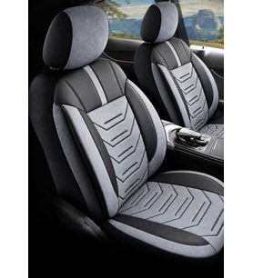 Lancia Phedra Asya Monza Gri Tay Tüyü Oto Koltuk Kılıfı Tam Set-Kolay Montaj-Terletmez-Ortopedik 2002-2010