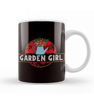 Garden Girl Gardening Gardener Landscaper Plants Flowers Kupa Bardak Porselen