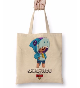 Brawl Stars Shark Leon Bez Çanta Uzun Saplı