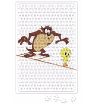 Looney Tweety Sudadera con Gorro Puzzle 240 Parça Yapboz