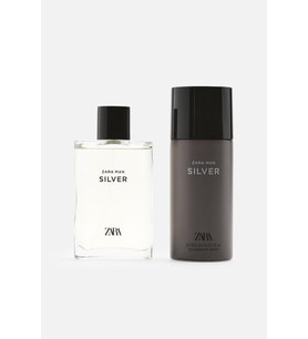 ZARA MAN SILVER EDT 90ML + DEODORANT SPRAY EDC 150ML ERKEK PARFÜM SETİ